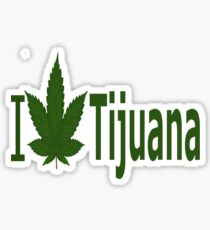0019 I Love Tijuana Sticker