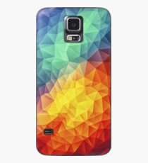 Abstract Multi Color Cubizm Painting Case/Skin for Samsung Galaxy