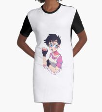 Fight like Videl Graphic T-Shirt Dress