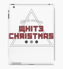 white christmas iPad Case/Skin