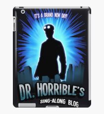 Dr. Horribles sing-along blog iPad Case/Skin