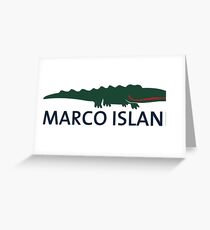 Marco Island - Florida. Greeting Card