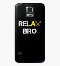 ReLAX Bro Lustiges Lacrosse Hülle & Klebefolie für Samsung Galaxy