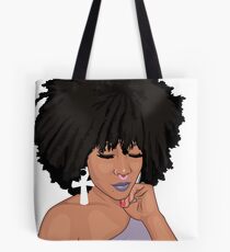 Innerer Frieden ist wahre Schönheit (weißer Hintergrund) Tote Bag