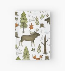Forest Walks Hardcover Journal