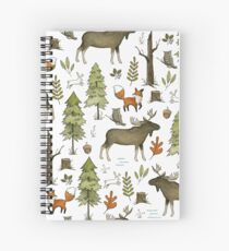 Cuaderno de espiral Paseos por el bosque