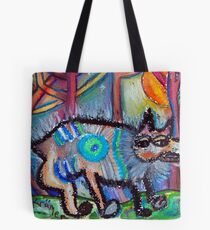 Hippie Dog Tote Bag
