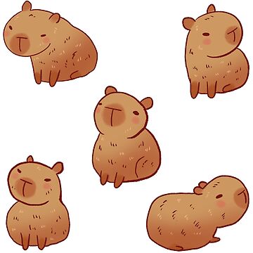 Pin de Olga_prava em Capybara book illustration