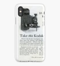 1920s Kodak Autographic iPhone Case