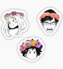 Nerd Trio Sticker