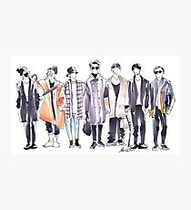 BTS Airport Fashion 171113 Photographic Print