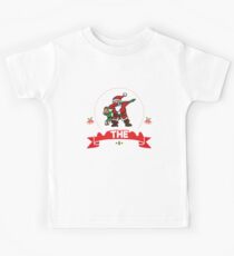 Dabbing Through The Snow Funny Christmas TShirt Holiday Gift Kids T-Shirt