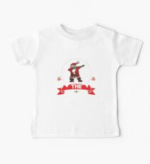 Dabbin' Through The Snow Funny Christmas TShirt Holiday Gift Baby T-Shirt