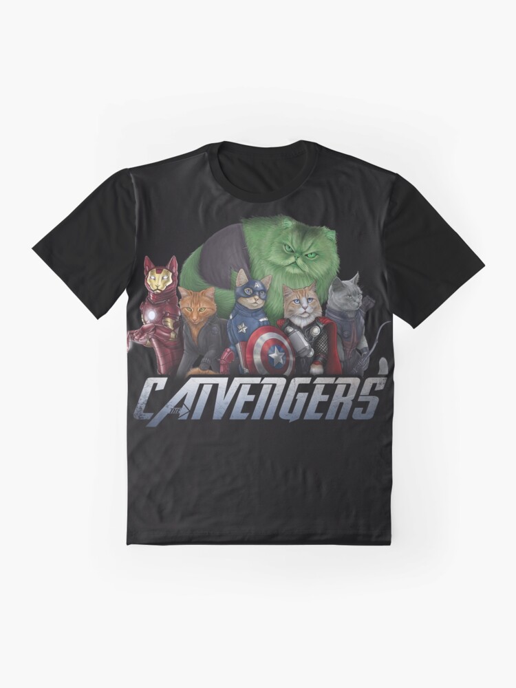 Alternate view of The Catvengers Graphic T-Shirt