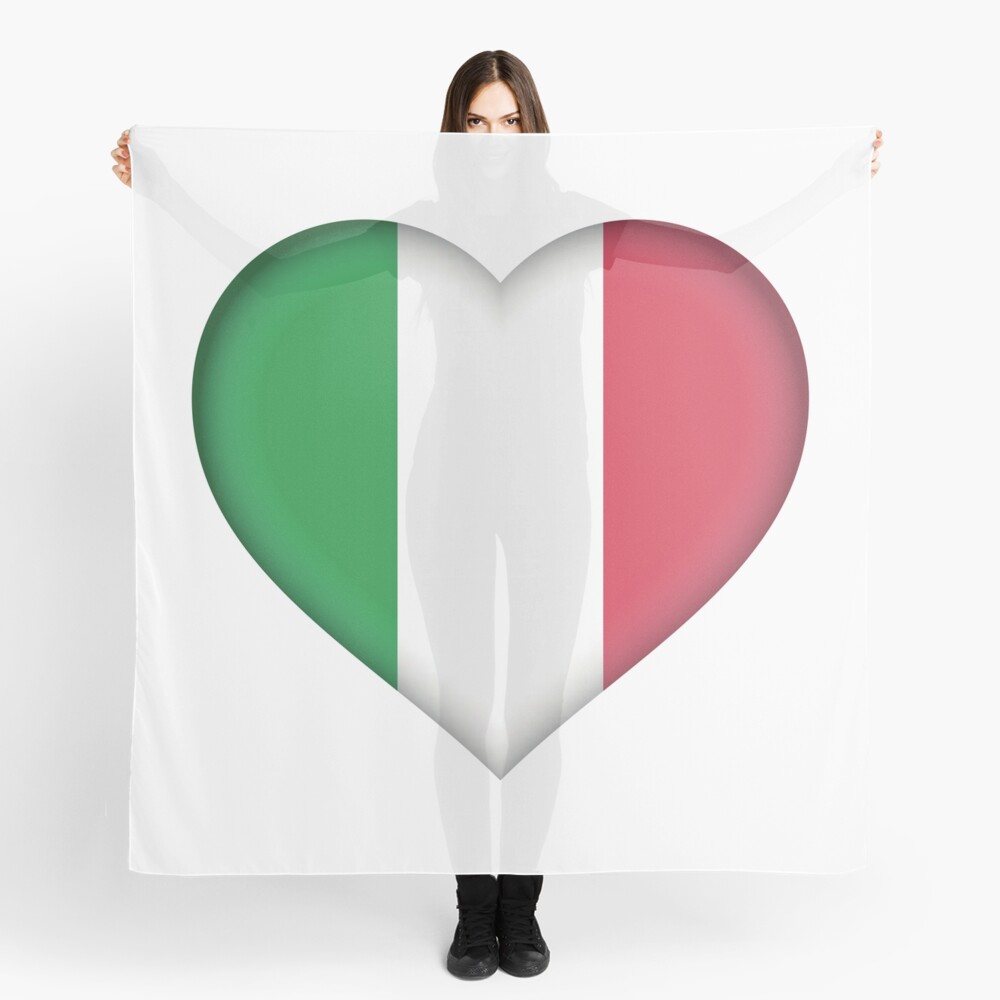 Italy Flag Scarf