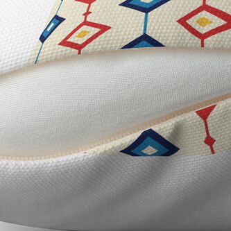 Alternate view of Geometric Shapes 01 Floor Pillow