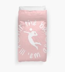 hit the ball Duvet Cover