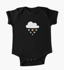 Raining hearts One Piece - Short Sleeve
