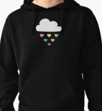 Raining hearts Pullover Hoodie