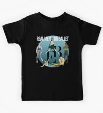 Real Men Do Ballet Group Kids T-Shirt