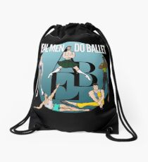 Real Men Do Ballet Group Drawstring Bag