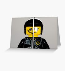 Good Cop - Bad Cop Greeting Card