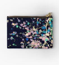 Nature Pattern # 4 - Birch (Blue) Studio Pouch