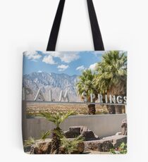 Palm Springs Sign Tote Bag