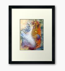 watercolor and ink Framed Print