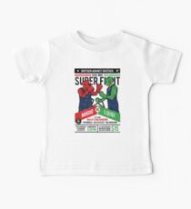 Mario vs Luigi Baby Tee