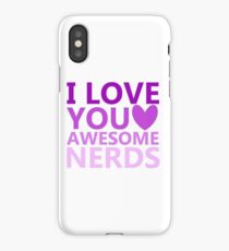 Awesome Nerds iPhone Case/Skin