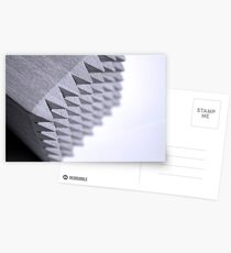 Black and White spikes Postcards