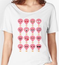 Hot air Balloon Emoji Women's Relaxed Fit T-Shirt