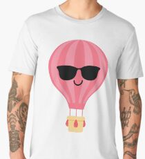 Hot air Balloon Emoji Men's Premium T-Shirt