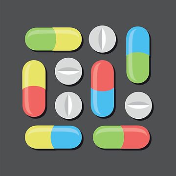 Artwork thumbnail, Pills and capsules by petitspixels