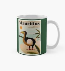 MAURITIUS; Vintage Reise- und Tourismusdruck Tasse