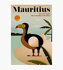 MAURITIUS; Vintage Travel and Tourism Print Photographic Print