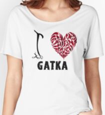 Gatka T Shirt Design I Love Gatka Women's Relaxed Fit T-Shirt