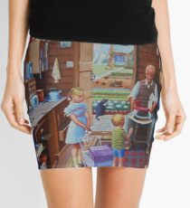 Grandpa's workshop. Mini Skirt