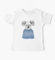 Winter koala Baby Tee
