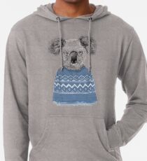 Winter koala Lightweight Hoodie