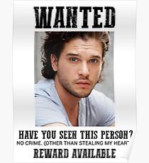 Póster querido: kit harington