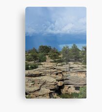 Castlewood Canyon und Sturm Metalldruck