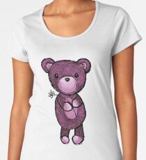 Adorable Teddy Bear Drawing Women's Premium T-Shirt