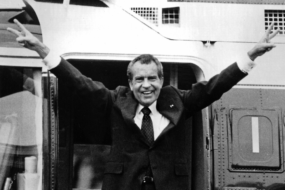  nixon peace by ryanolife redbubble