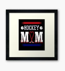 Hockey Mom Framed Print