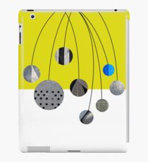 Cascading Orbits (Yellow) iPad Case/Skin