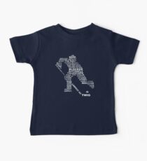 Hockey Vocabulary Baby Tee