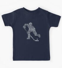 Hockey Vocabulary Kids Tee
