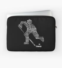 Hockey Vocabulary Laptop Sleeve